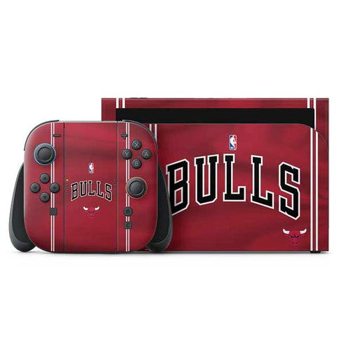 NBA Chicago Bulls Jersey Nintendo Switch 2 (2025) with Joy-Con Skin